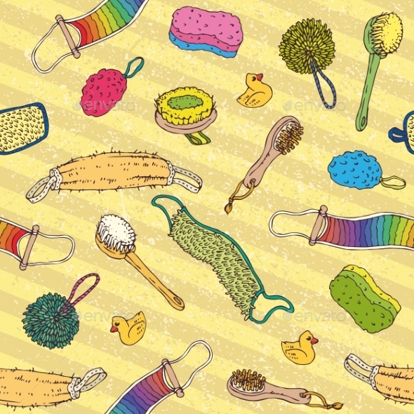 GraphicRiver Bath Sponge Pattern 10508025 GraphicRiver Bath Sponge Pattern 10508025