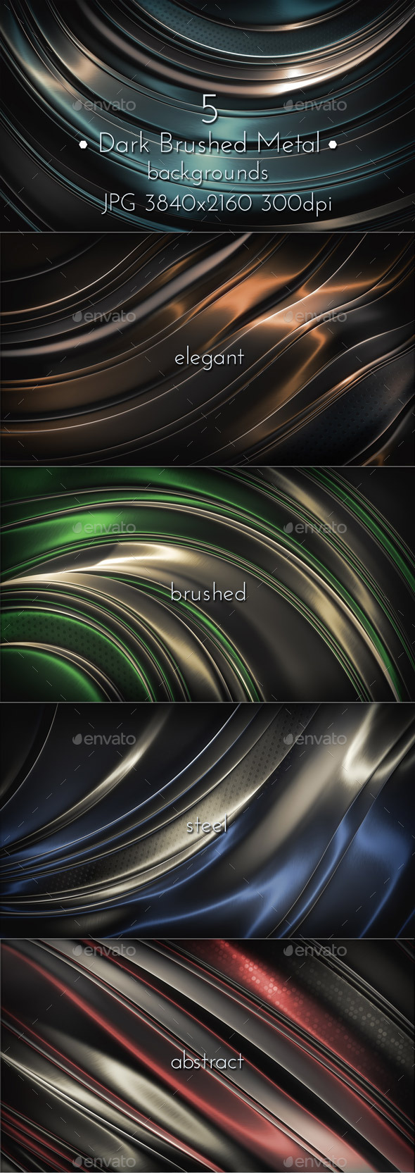 GraphicRiver Dark Brushed Metal Surface 10508230 GraphicRiver Dark Brushed Metal Surface 10508230
