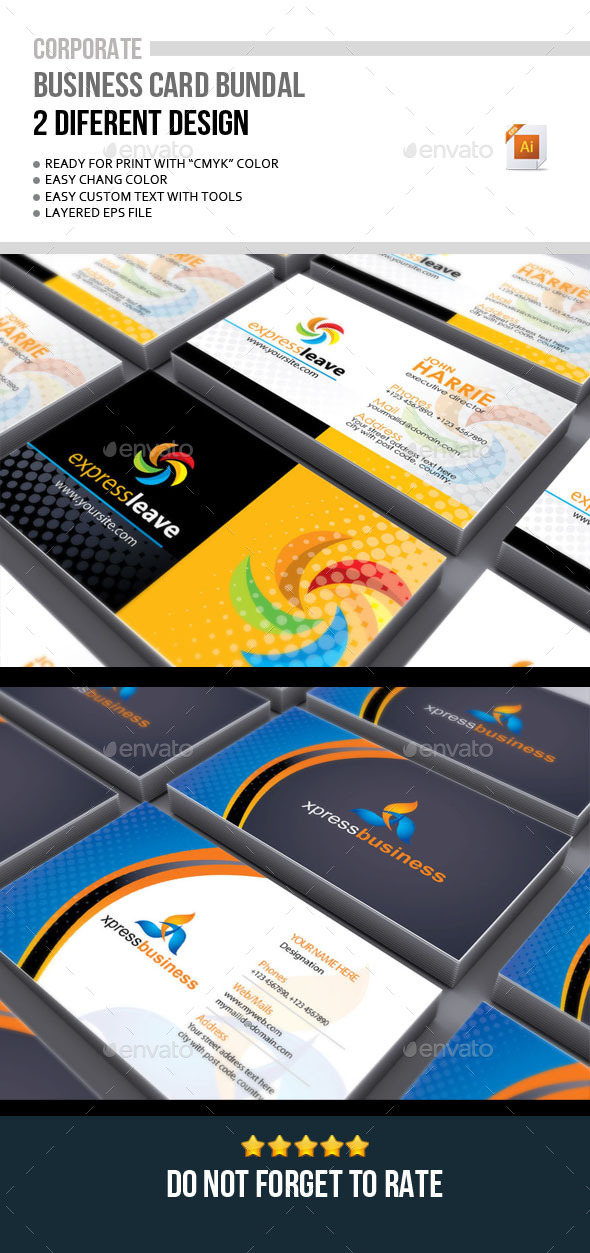 GraphicRiver Corporate Business card Bundal 10511217 GraphicRiver Corporate Business card Bundal 10511217