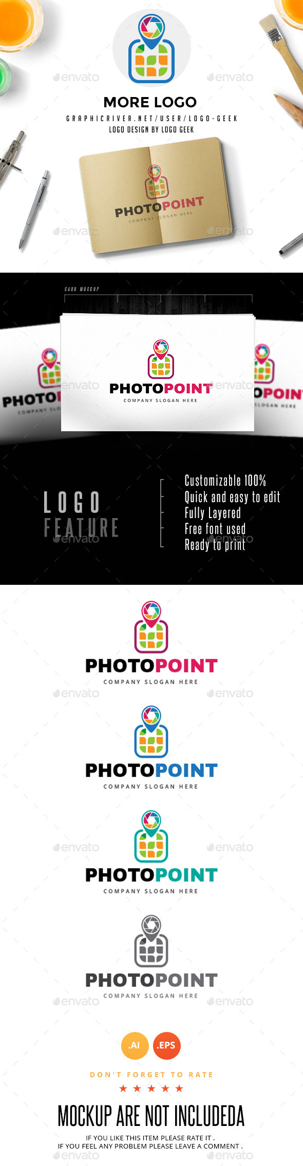 GraphicRiver Photo Point Logo 10512953 GraphicRiver Photo Point Logo 10512953