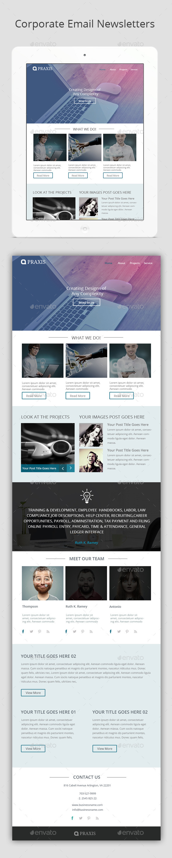 GraphicRiver Corporate Email Newsletters 10513030 GraphicRiver Corporate Email Newsletters 10513030
