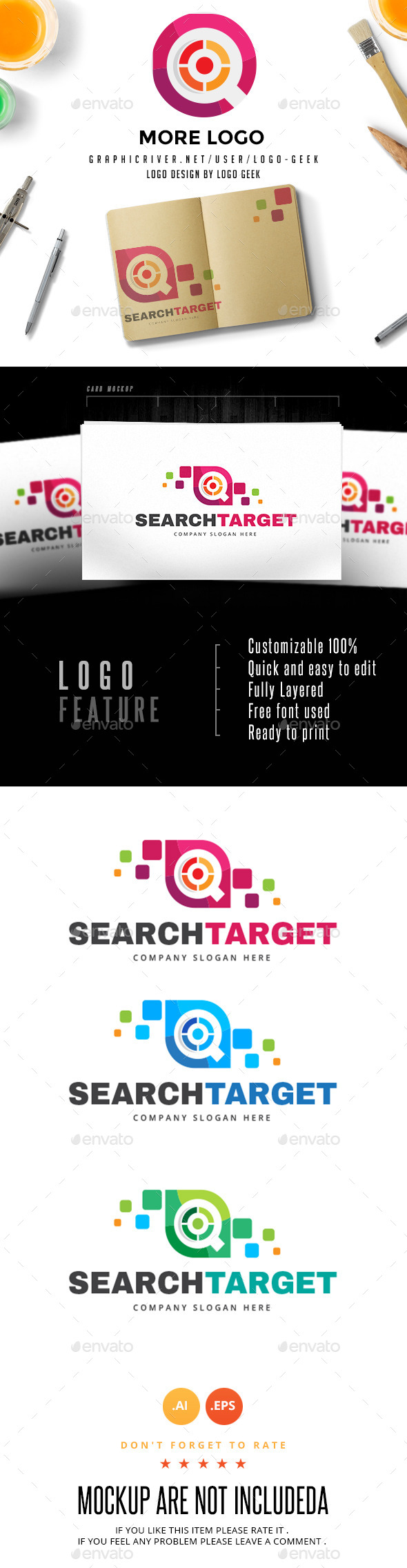 GraphicRiver Search Target 10514642 GraphicRiver Search Target 10514642