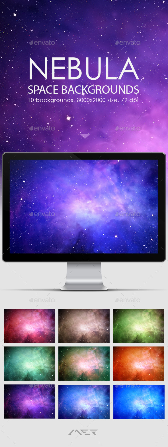 GraphicRiver Nebula Space Backgrounds 10515814 GraphicRiver Nebula Space Backgrounds 10515814