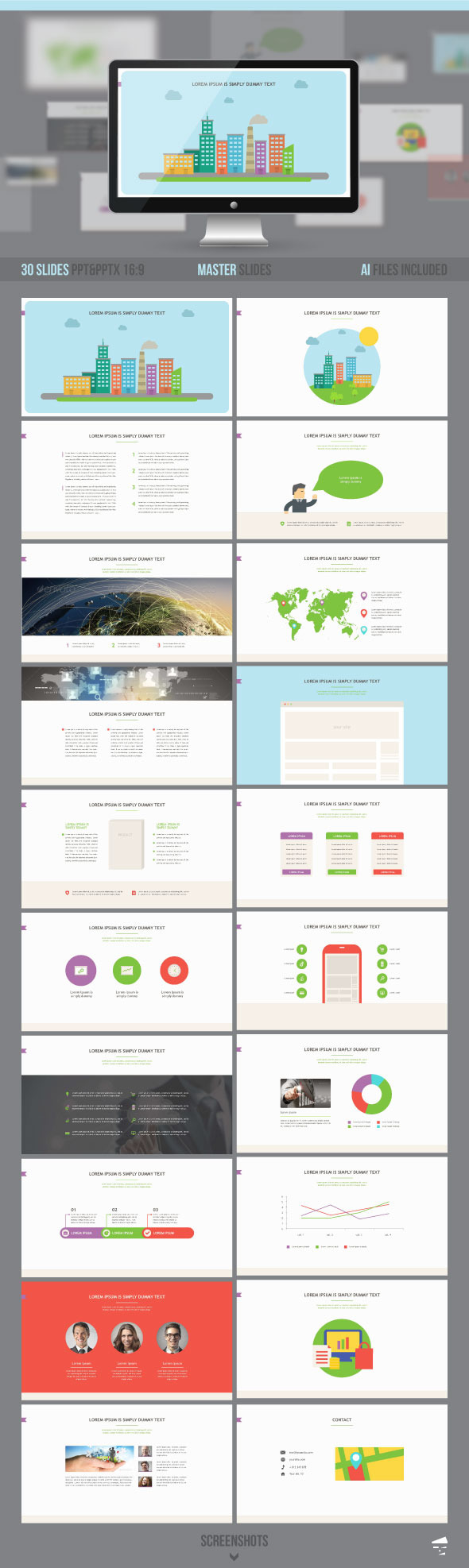 GraphicRiver Business presentation template 10519638 GraphicRiver Business presentation template 10519638