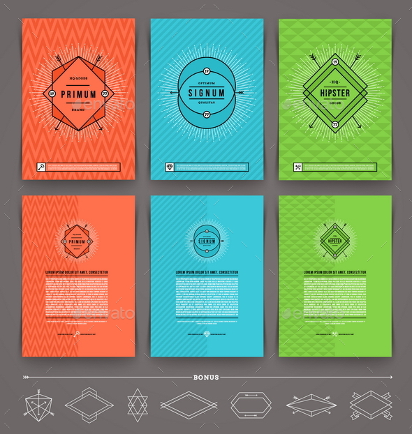 GraphicRiver Set of Abstract Template Flyer Page Design 10520073 GraphicRiver Set of Abstract Template Flyer Page Design 10520073