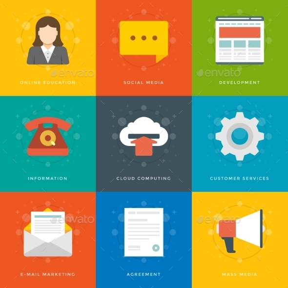 GraphicRiver Flat Design Icons 10521036 GraphicRiver Flat Design Icons 10521036