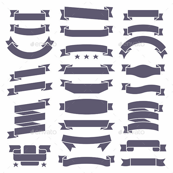 GraphicRiver Ribbons Set 10522379 GraphicRiver Ribbons Set 10522379