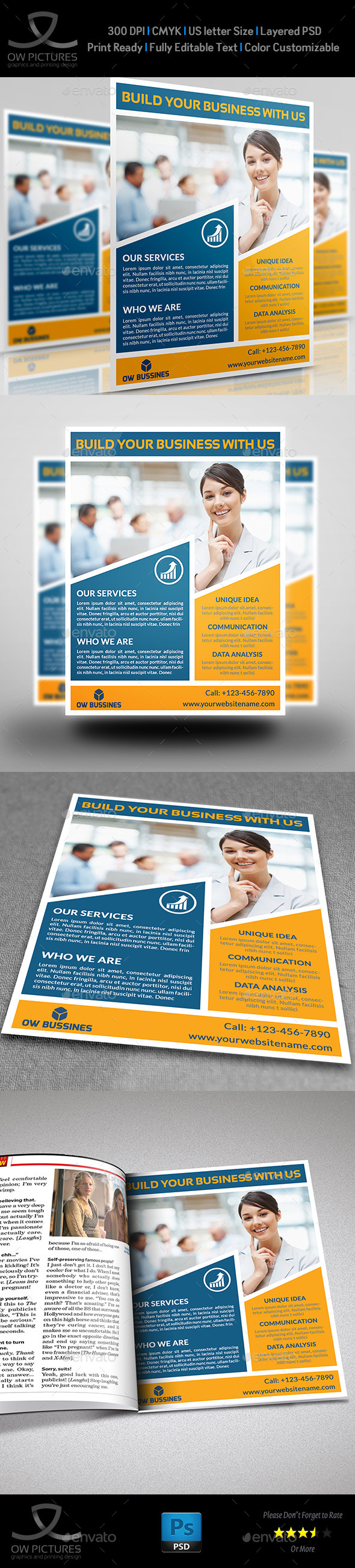 GraphicRiver Corporate Business Flyer Template Vol.20 10522888 GraphicRiver Corporate Business Flyer Template Vol.20 10522888