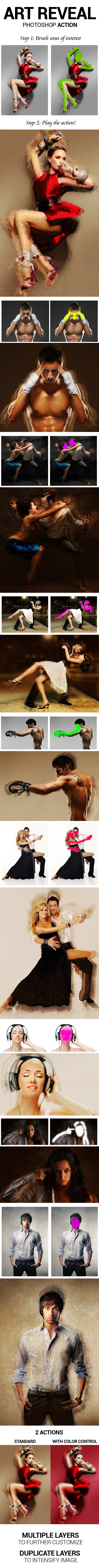 GraphicRiver Art Reveal Photoshop Action 10523778 GraphicRiver Art Reveal Photoshop Action 10523778