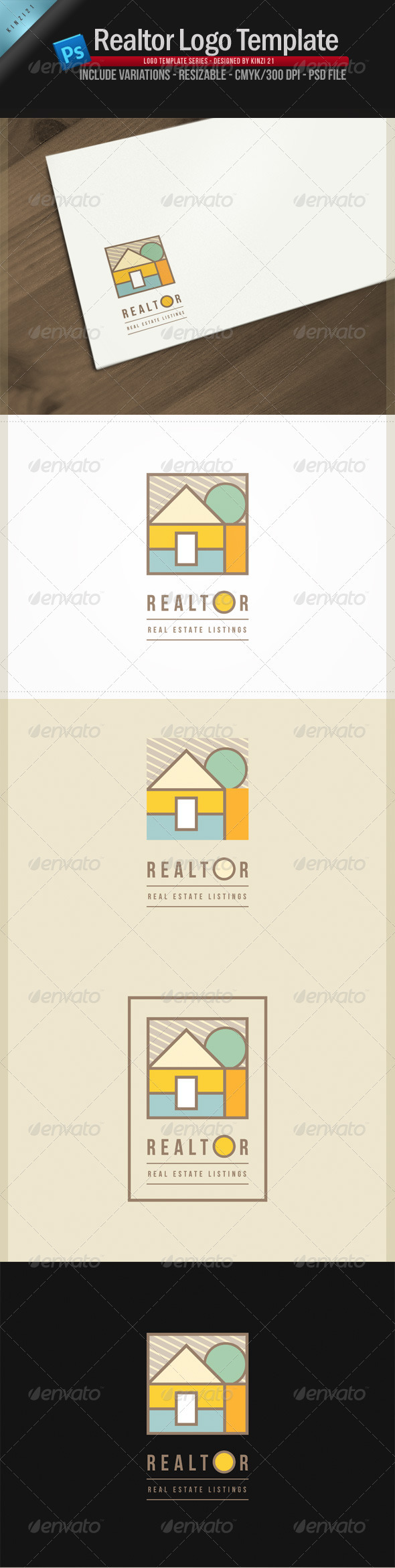 Realtor Logo Template - Buildings Logo Templates