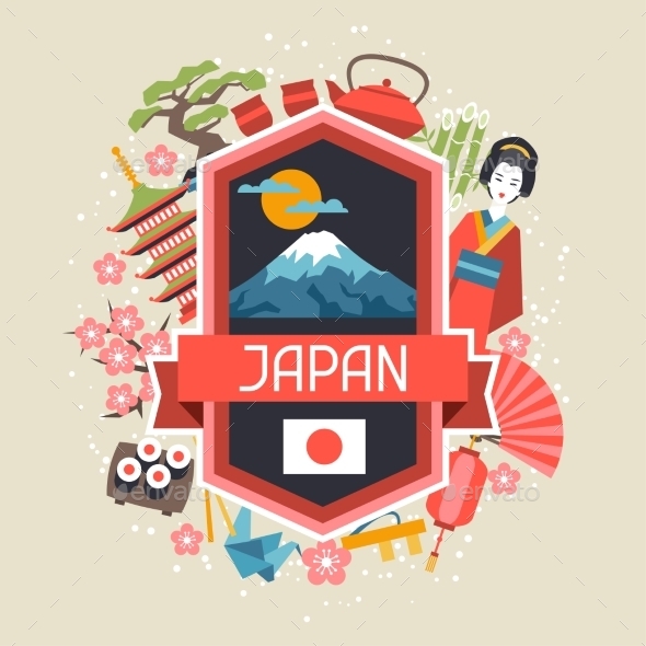 GraphicRiver Japan Background Design 10525178 GraphicRiver Japan Background Design 10525178