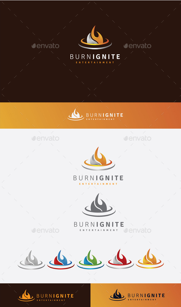 GraphicRiver Burn Ignite Logo 10525654 GraphicRiver Burn Ignite Logo 10525654