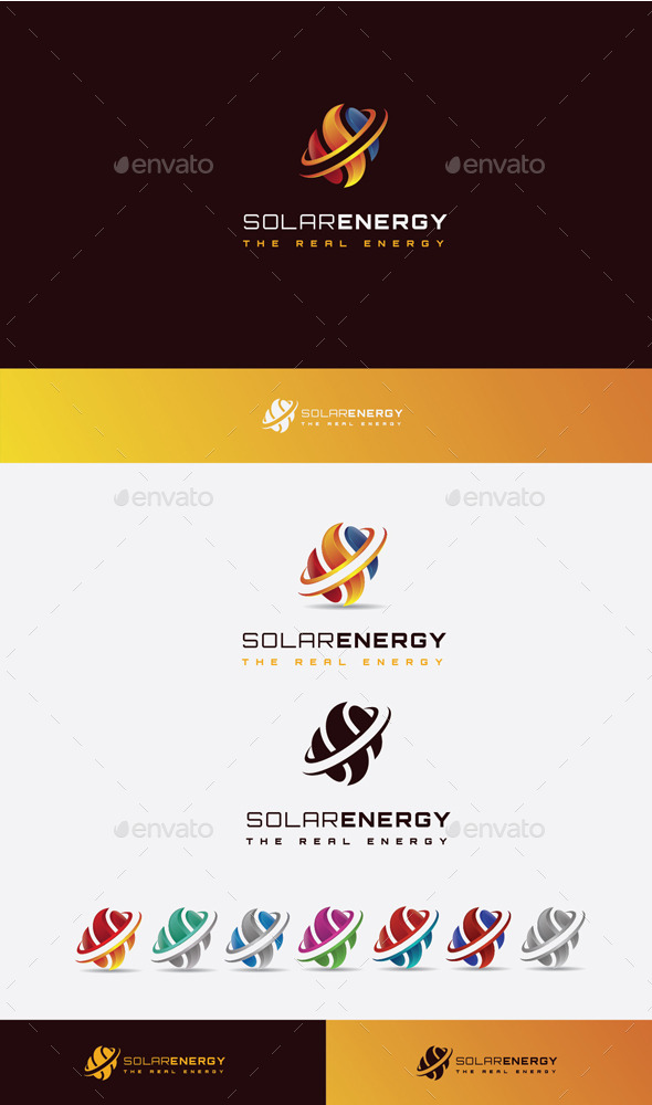 GraphicRiver Solar Energy Logo 10525672 GraphicRiver Solar Energy Logo 10525672