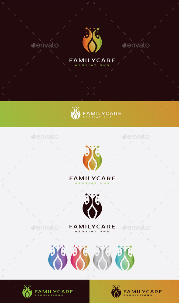 GraphicRiver Family Care Logo 10525688 GraphicRiver Family Care Logo 10525688