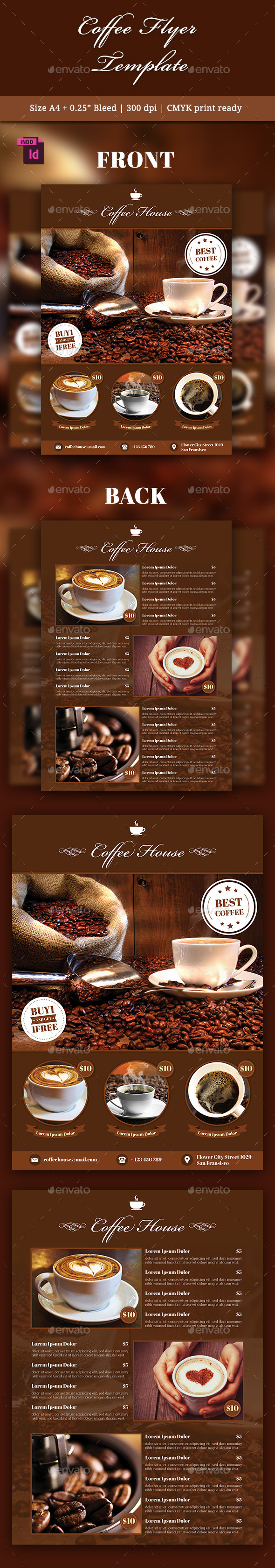 Coffee Flyer Template (Restaurant)