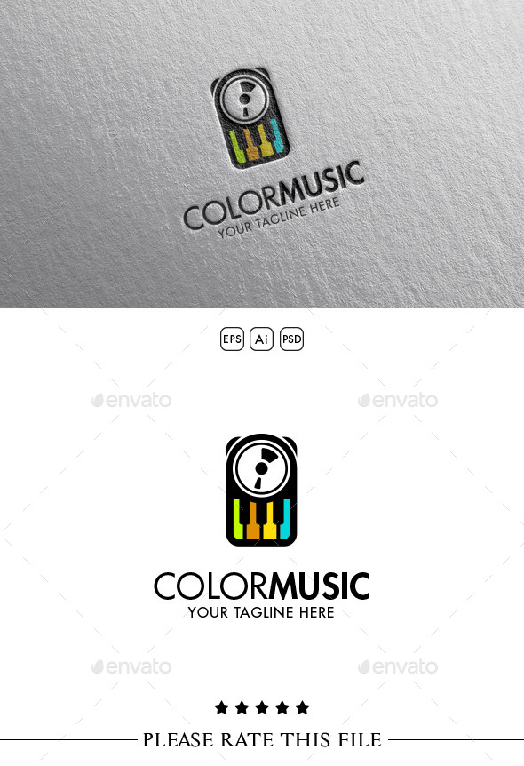 GraphicRiver Music Logo 10525953 GraphicRiver Music Logo 10525953