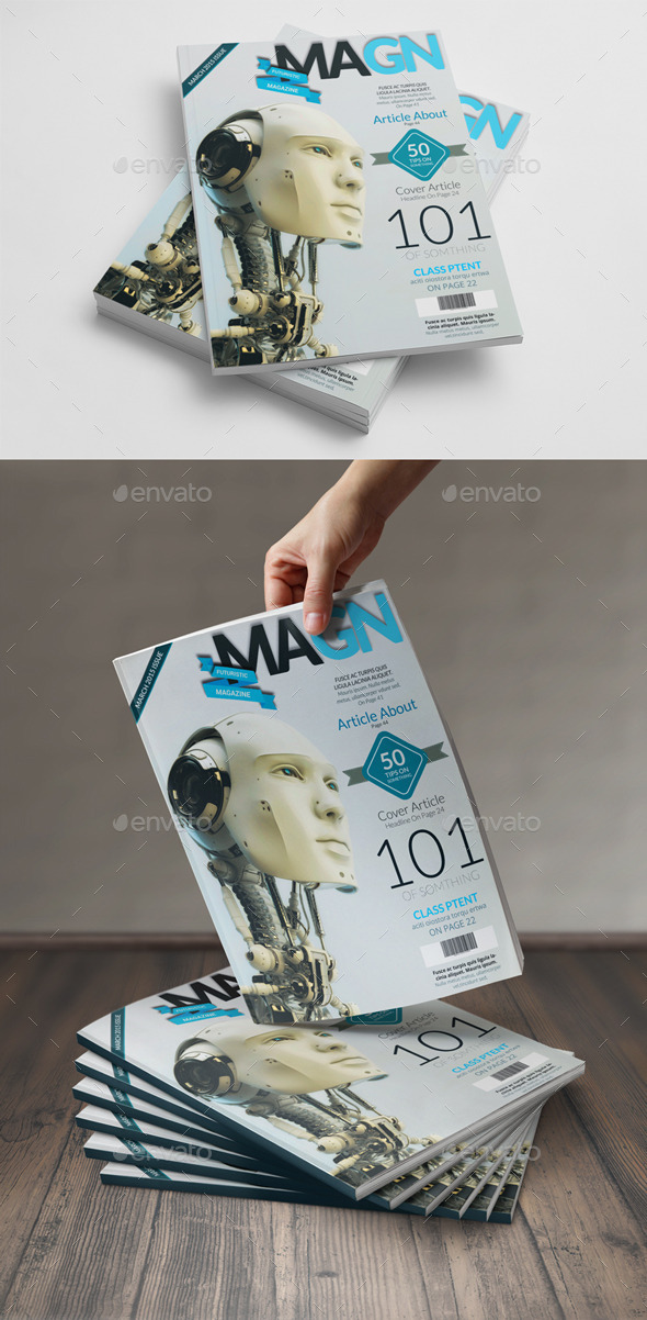 GraphicRiver Magazine Cover Template 10481835 GraphicRiver Magazine Cover Template 10481835
