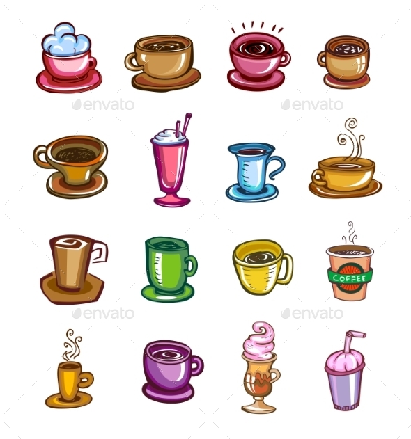 GraphicRiver Types of Coffee 10526538 GraphicRiver Types of Coffee 10526538