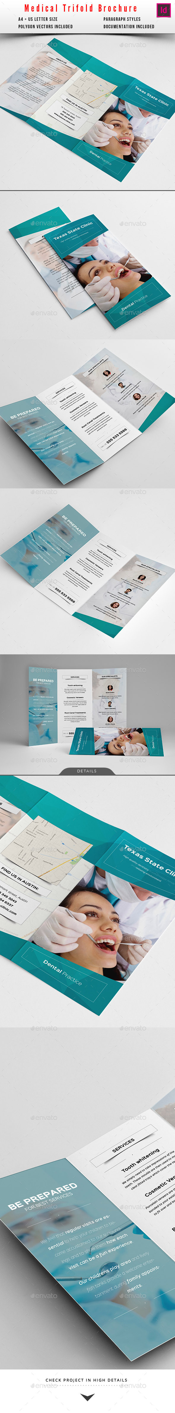 Medical Multipurpose Trifold Brochure (Informational)