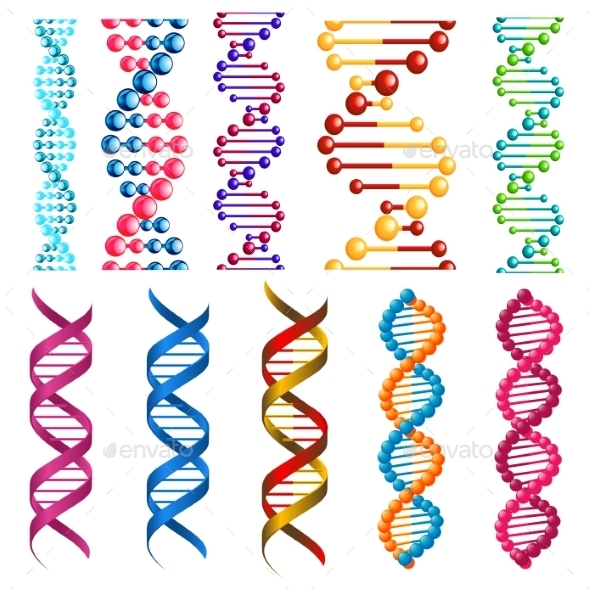 GraphicRiver Colorful DNA Molecules and Cells 10527815 GraphicRiver Colorful DNA Molecules and Cells 10527815