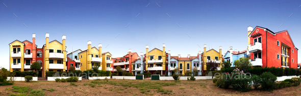 Colored houses (Misc) Photo Download
