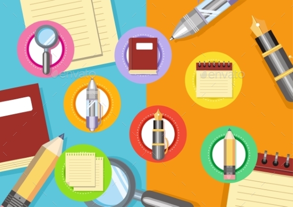 GraphicRiver Office Icons Set 10528723 GraphicRiver Office Icons Set 10528723