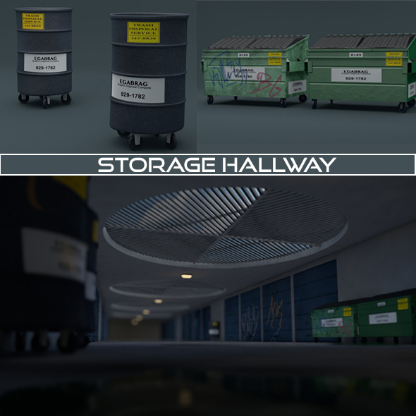 3DOcean Storage Hallway 10529818 3DOcean Storage Hallway 10529818