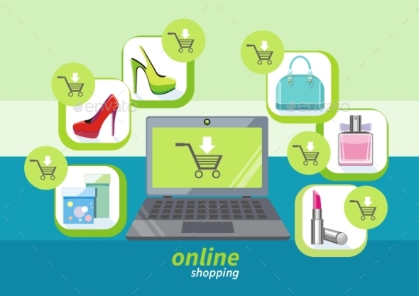 GraphicRiver Shopping Icon Set 10530843 GraphicRiver Shopping Icon Set 10530843