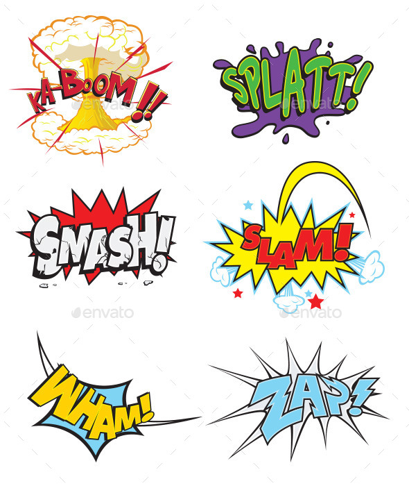 GraphicRiver Comic Action Words 10531170 GraphicRiver Comic Action Words 10531170
