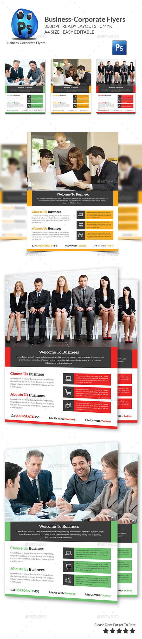 GraphicRiver Multipurpose Business Flyer Template 10533767 GraphicRiver Multipurpose Business Flyer Template 10533767