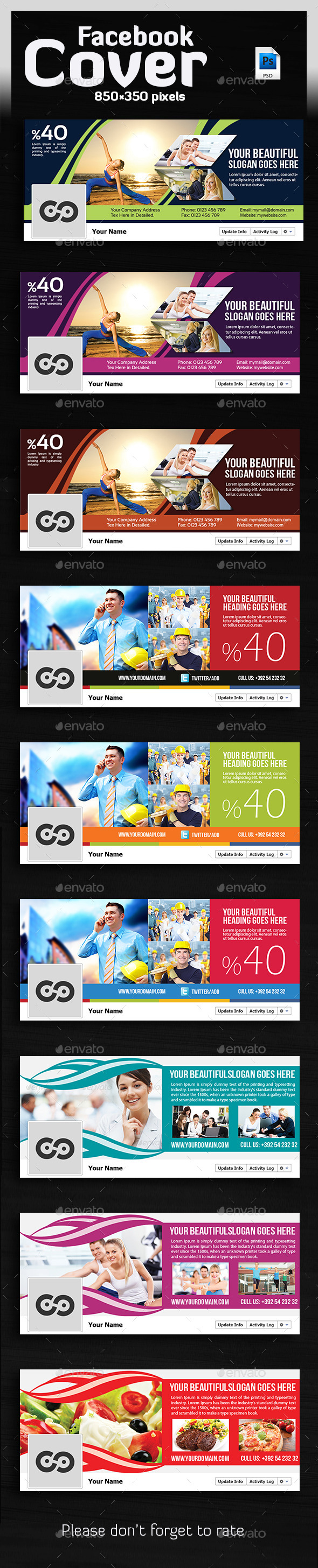 GraphicRiver Bundle Facebook Timelines Covers 10535266 GraphicRiver Bundle Facebook Timelines Covers 10535266