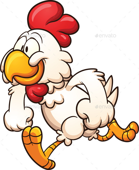 GraphicRiver Cartoon Chicken 10535540 GraphicRiver Cartoon Chicken 10535540