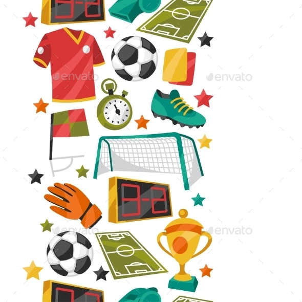 GraphicRiver Sports Pattern 10537533 GraphicRiver Sports Pattern 10537533