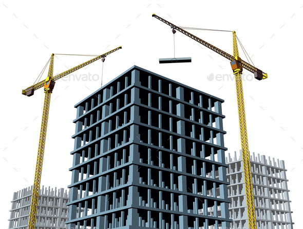 Highrise construction Site (Misc) Photo Download