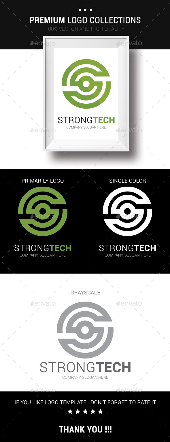 GraphicRiver Strong Tech 10542366 GraphicRiver Strong Tech 10542366