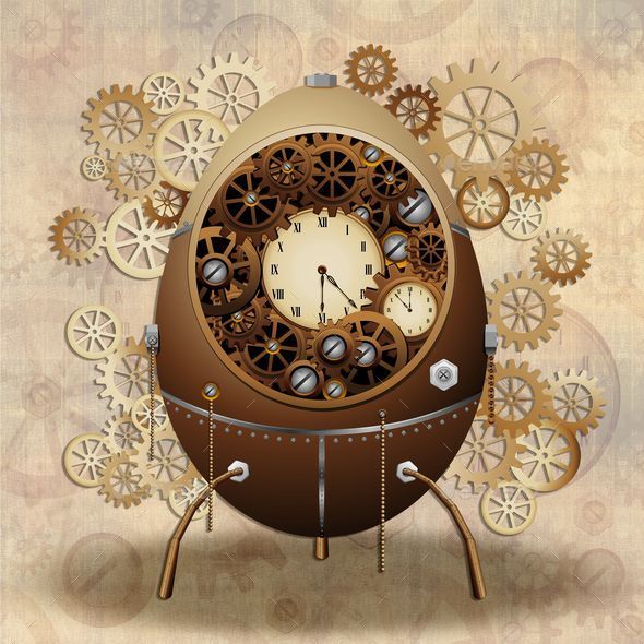 GraphicRiver Steampunk Easter Egg 10545501 GraphicRiver Steampunk Easter Egg 10545501