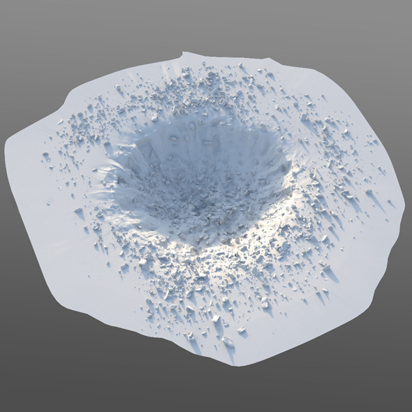 3DOcean Crater 10545680 3DOcean Crater 10545680