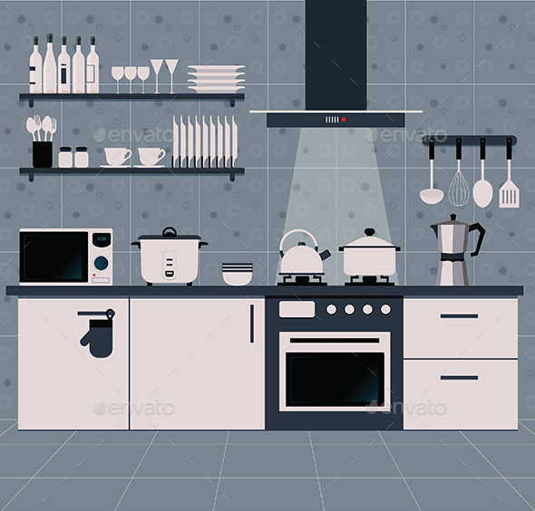 GraphicRiver Kitchen 10545767 GraphicRiver Kitchen 10545767