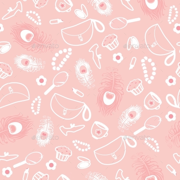 Girly Things Pattern (Valentines)