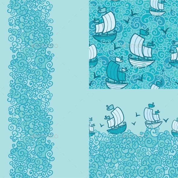 GraphicRiver Marine Pattern 10547243 GraphicRiver Marine Pattern 10547243