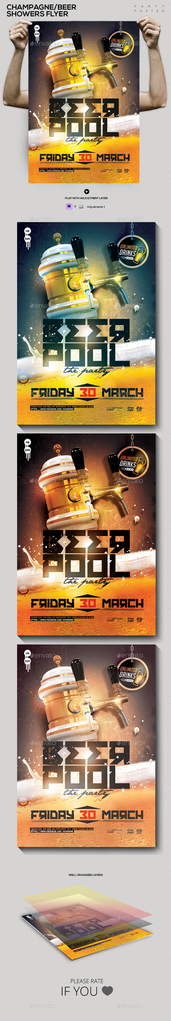 GraphicRiver Beer Champagne Pool Showers Flyer Flyer Poster 10547797 GraphicRiver Beer Champagne Pool Showers Flyer Flyer Poster 10547797