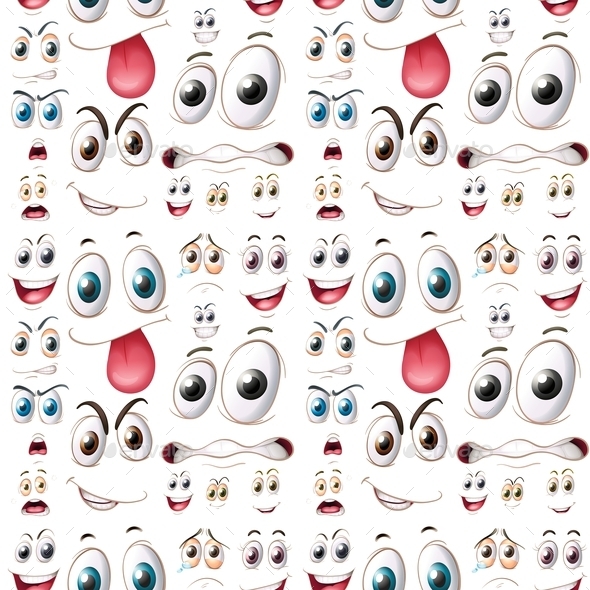 GraphicRiver Seamless Emotions 10548541 GraphicRiver Seamless Emotions 10548541