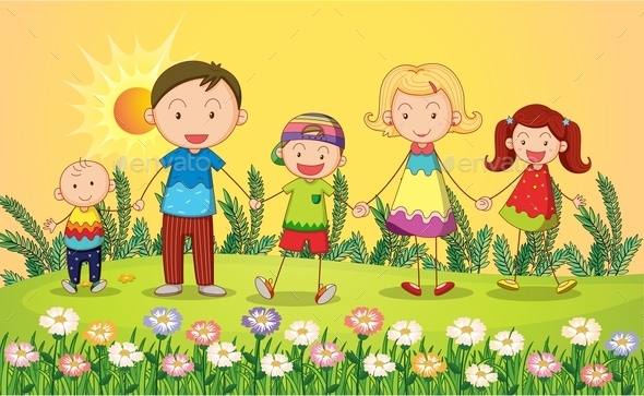GraphicRiver Smiling Kids 10549367 GraphicRiver Smiling Kids 10549367