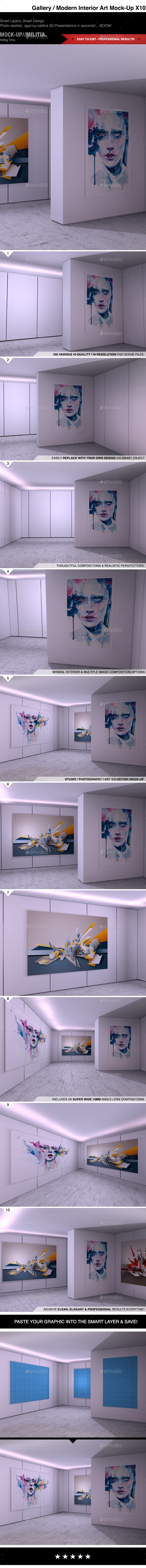 GraphicRiver Modern Interior Photography Art Gallery Mock-Up 10550809 GraphicRiver Modern Interior Photography Art Gallery Mock-Up 10550809