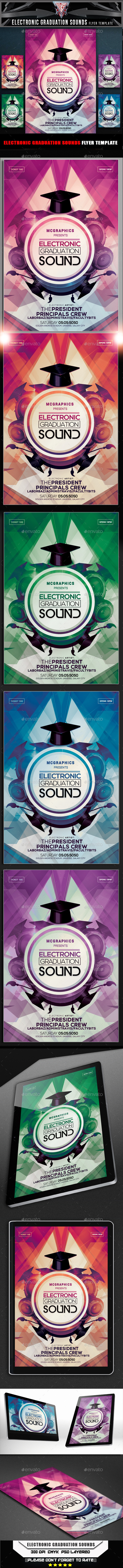 GraphicRiver Electronic Graduation Sounds Flyer Template 10556489 GraphicRiver Electronic Graduation Sounds Flyer Template 10556489