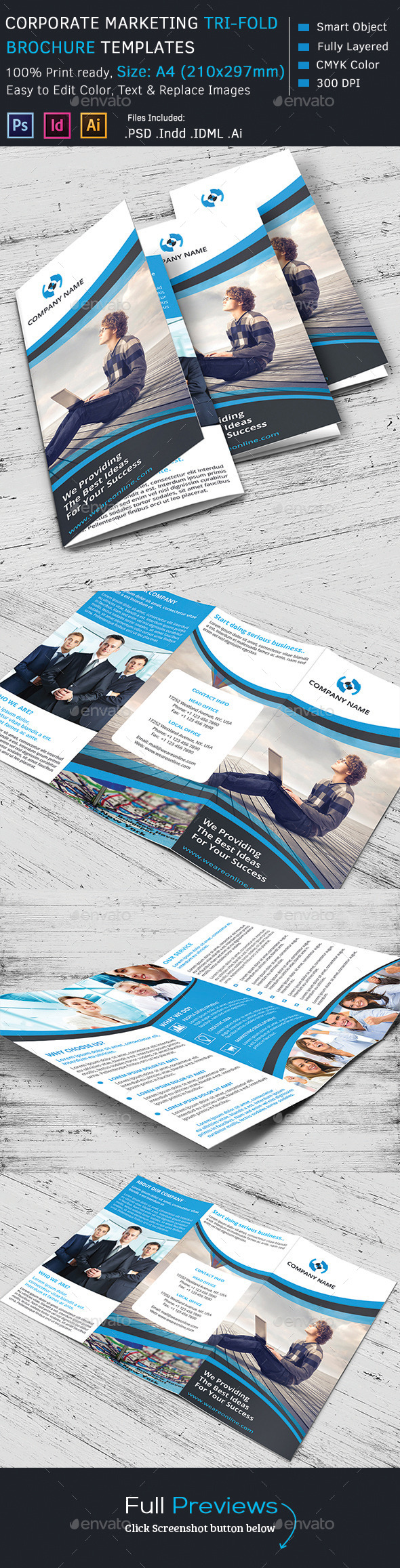 GraphicRiver Corporate Marketing Tri-Fold Brochure 10562381 GraphicRiver Corporate Marketing Tri-Fold Brochure 10562381