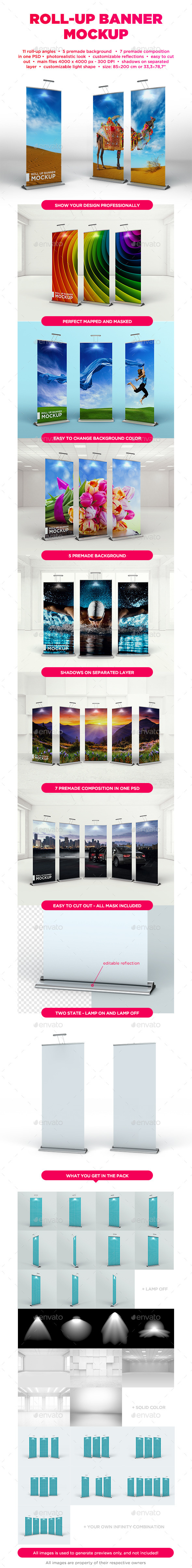 GraphicRiver Roll Up Banner Mockup 10566501 GraphicRiver Roll Up Banner Mockup 10566501
