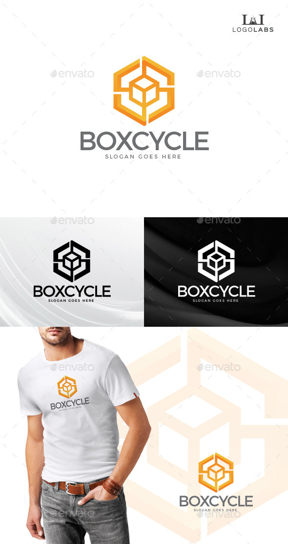 GraphicRiver Box Logo 10566931 GraphicRiver Box Logo 10566931