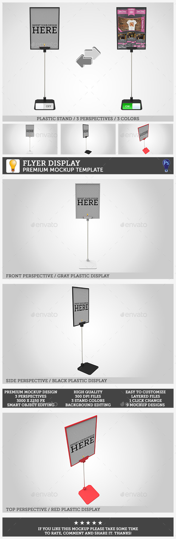 GraphicRiver Flyer Display Mockup 10567602 GraphicRiver Flyer Display Mockup 10567602