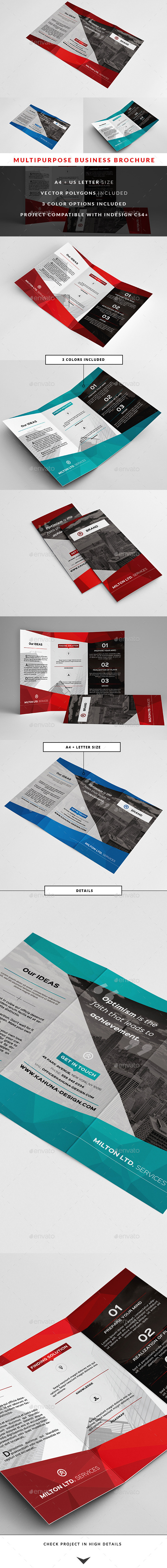 GraphicRiver Multipurpose Business Brochure 2 10567612 GraphicRiver Multipurpose Business Brochure 2 10567612